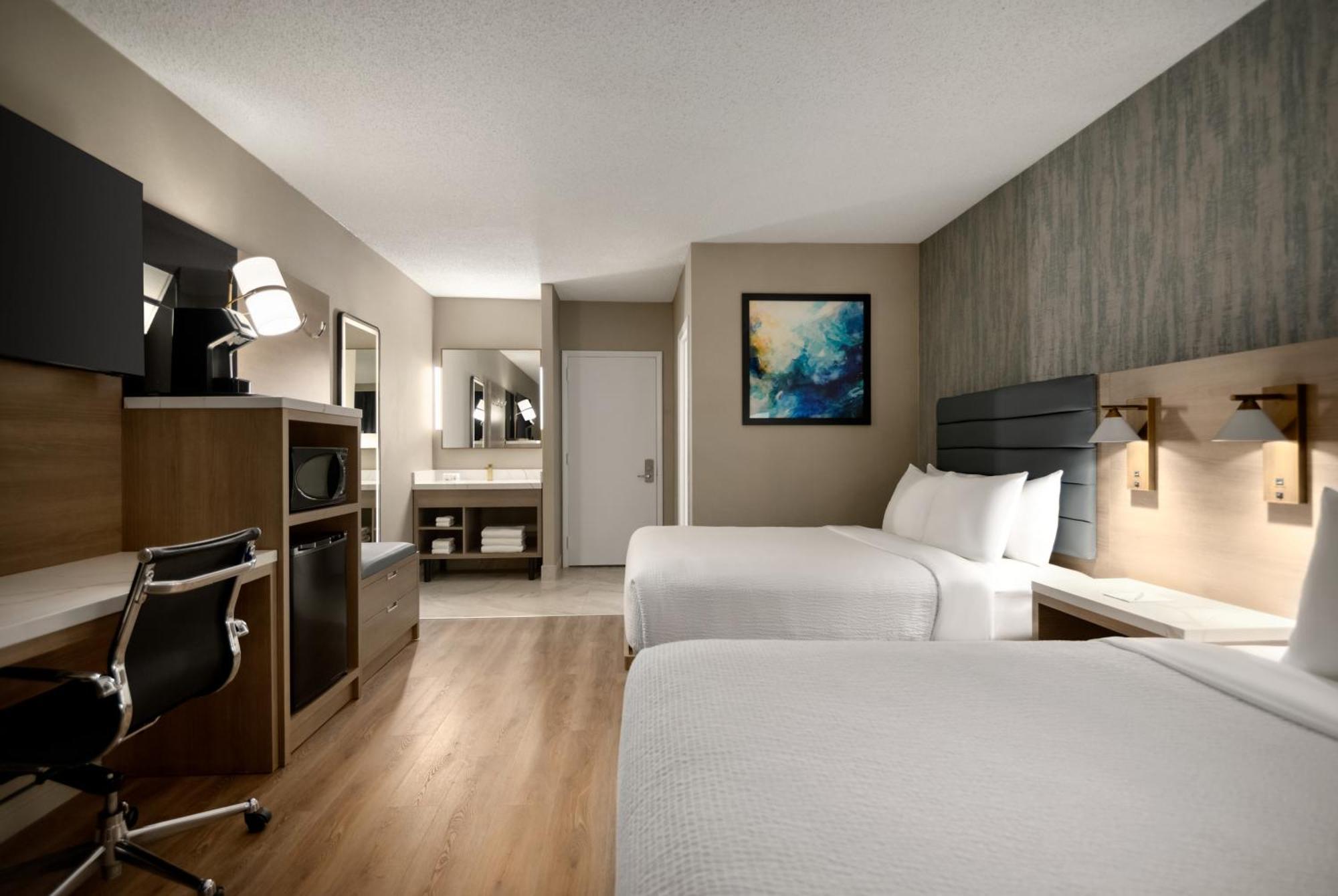 Room Two Queen Beds Pet Friendly or Non-Smoking